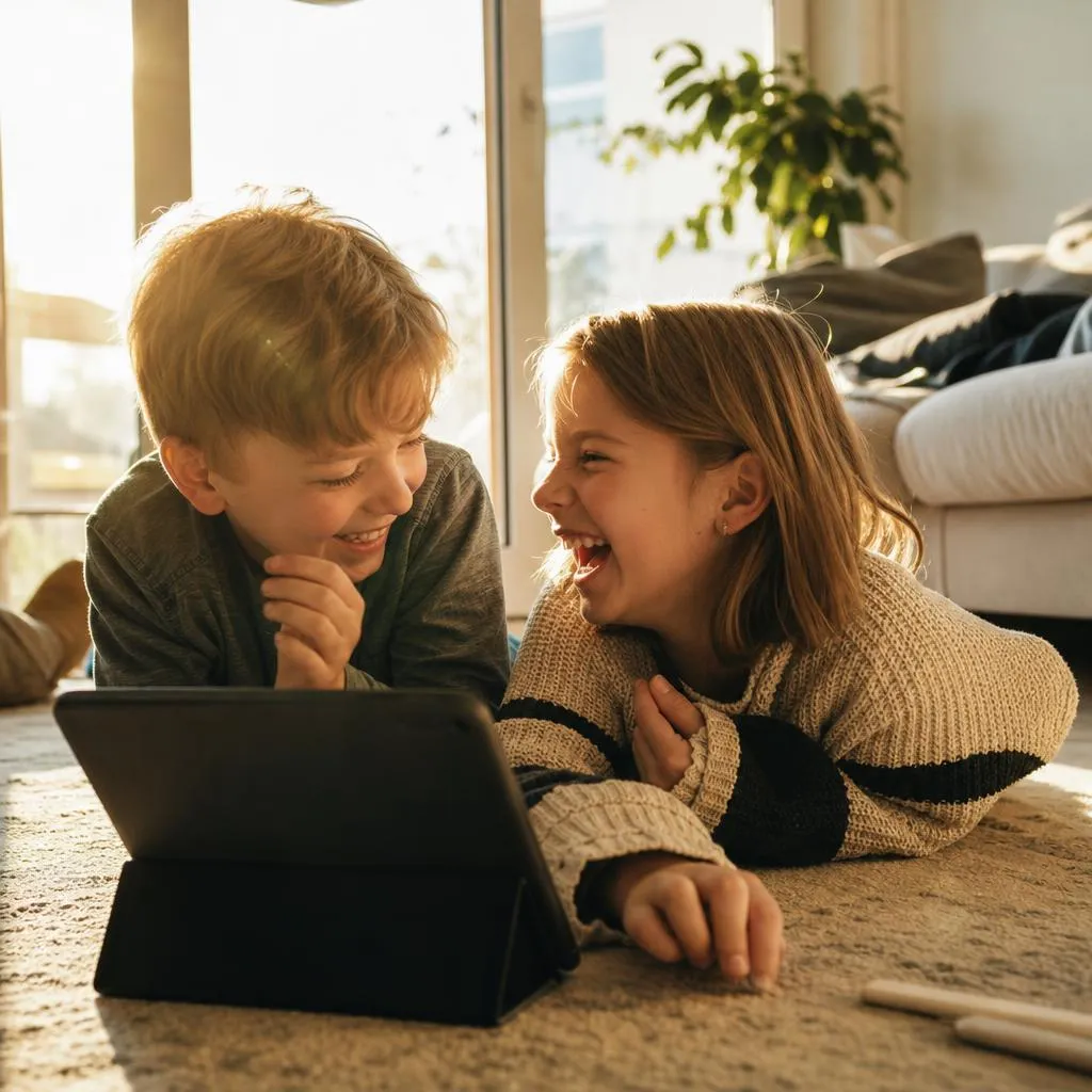 Kinder haben Spaß bei FACT FAMILY